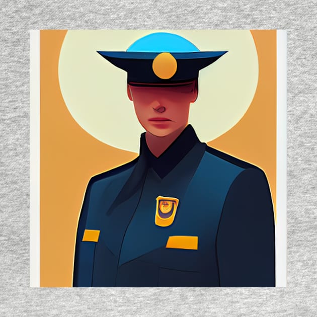 Police officer | Comics Style by ComicsFactory